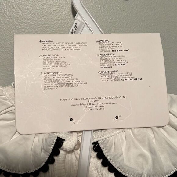 Rachel Zoe RZ Baby Bodysuit Short Tight Headband Set 4-Piece Size 3-6 Months NWT - Picture 5 of 9